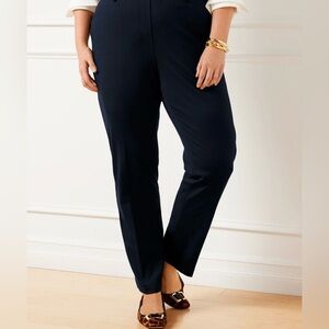 Talbots side zip Classic Black trousers Pants size 10